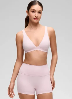Butterluxe Soft Double Lined V Neck Sports Bra