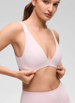 Butterluxe Soft Double Lined V Neck Sports Bra