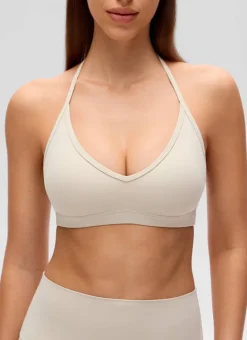 Butterluxe Soft Double Lined T Back Sports Bra