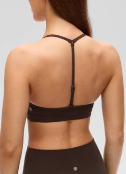 Butterluxe Soft Double Lined T Back Sports Bra