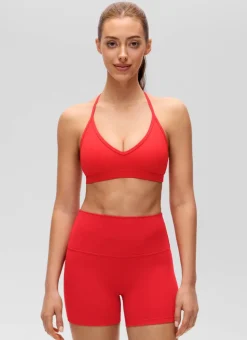 Butterluxe Soft Double Lined T Back Sports Bra