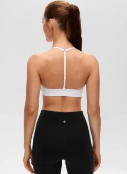 Butterluxe Soft Double Lined T Back Sports Bra