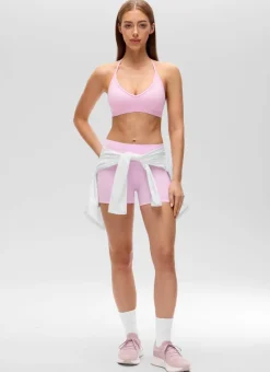 Butterluxe Soft Double Lined T Back Sports Bra