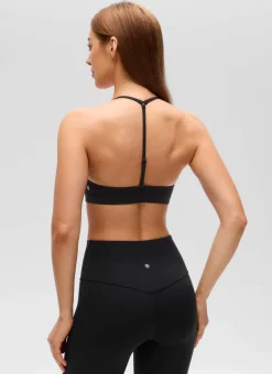 Butterluxe Soft Double Lined T Back Sports Bra