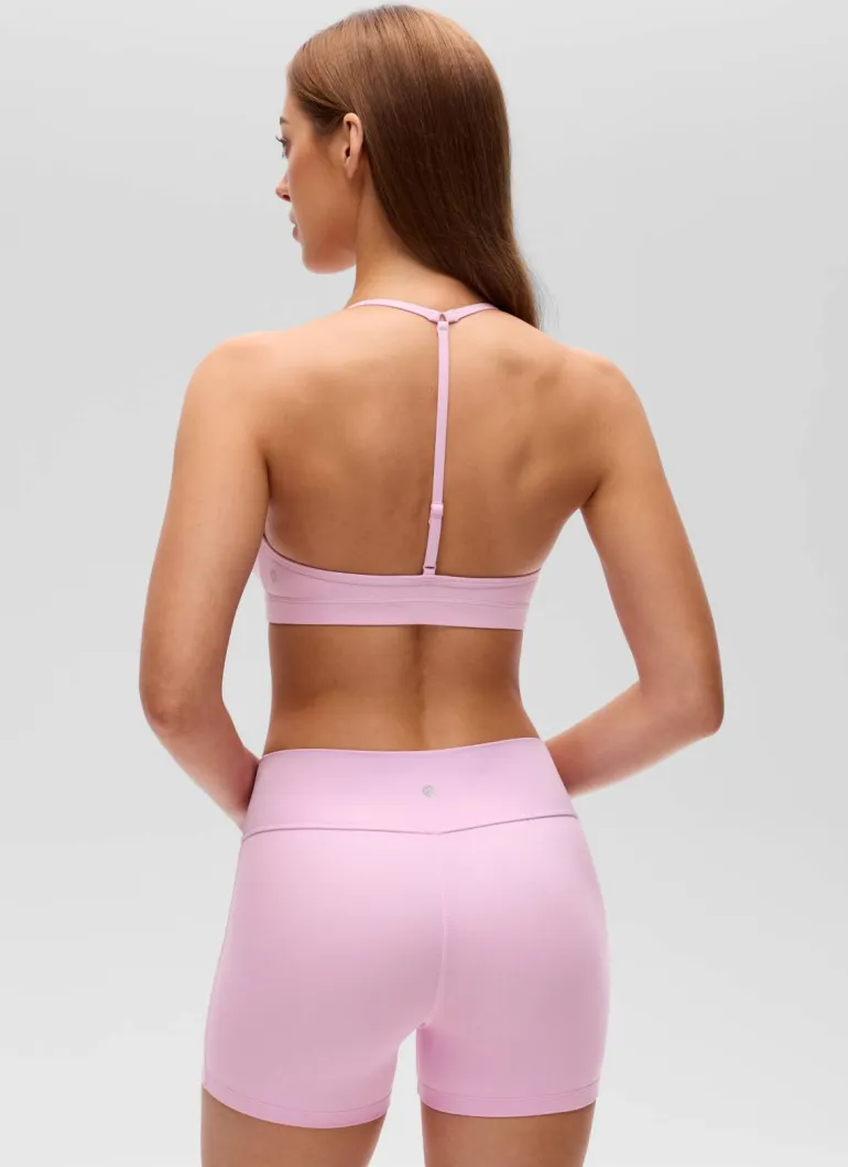 Butterluxe Soft Double Lined T Back Sports Bra