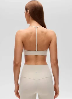 Butterluxe Soft Double Lined T Back Sports Bra