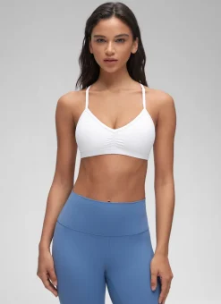 Butterluxe Sports Ruched V Neck Bra