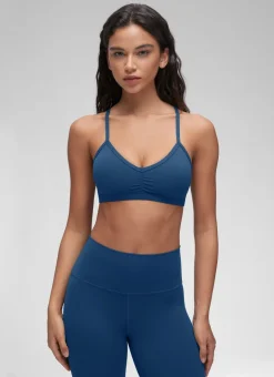 Butterluxe Sports Ruched V Neck Bra
