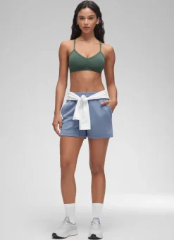 Butterluxe Sports Ruched V Neck Bra