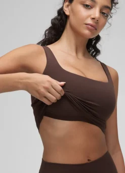 Butterluxe Square Neck Built in Bra Tank