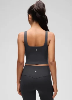 Butterluxe Square Neck Built in Bra Tank