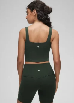 Butterluxe Square Neck Built in Bra Tank