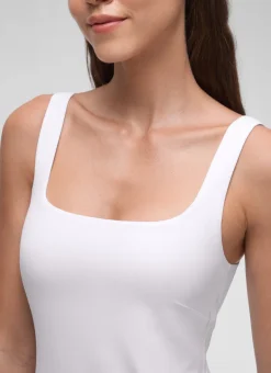 Butterluxe Square Neck Shelf Bra Dress