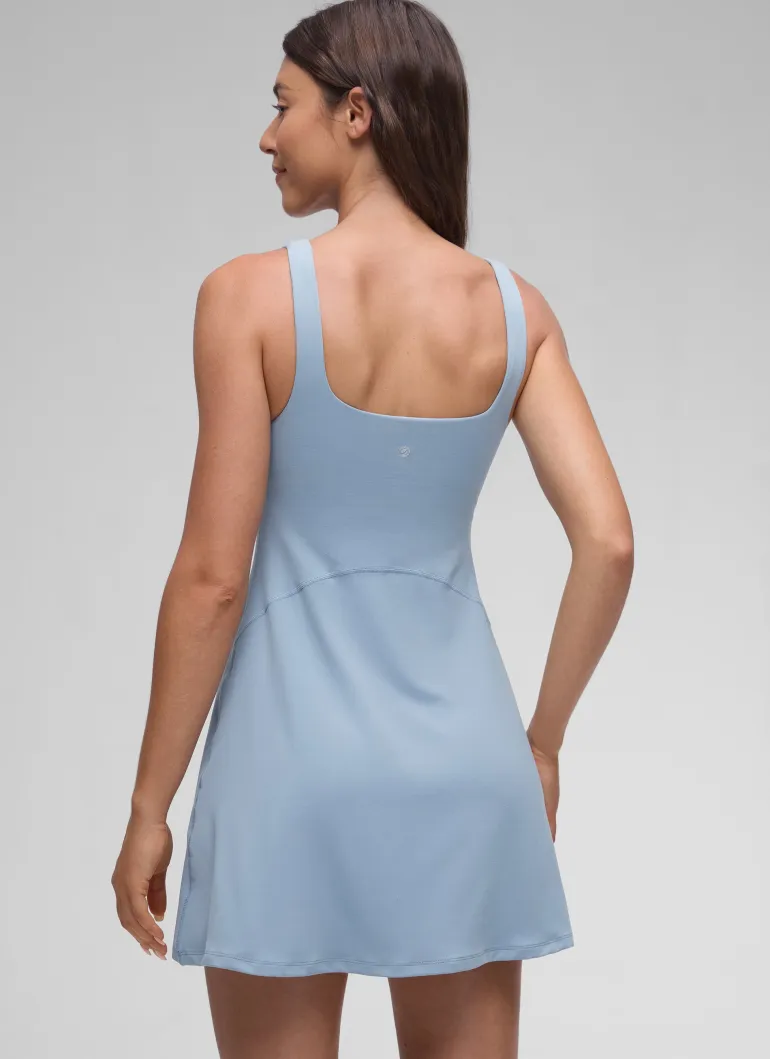 Butterluxe Square Neck Shelf Bra Dress