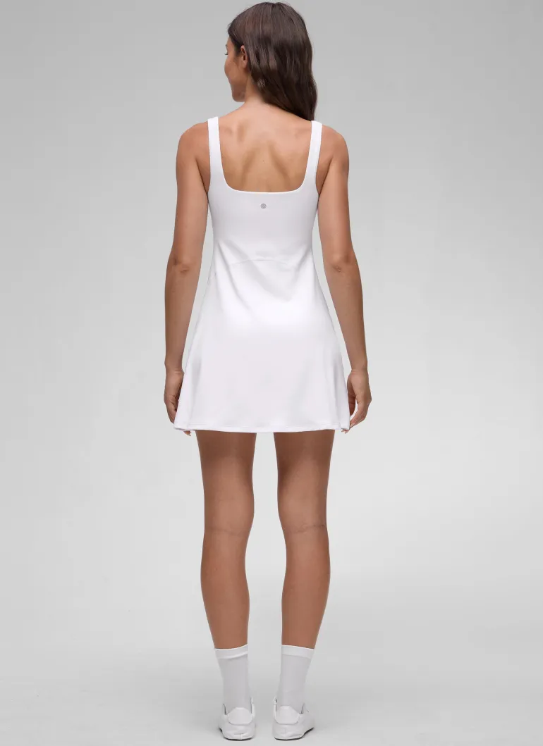 Butterluxe Square Neck Shelf Bra Dress