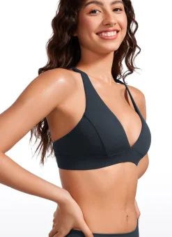 Butterluxe Thin Strap Criss Cross Bra