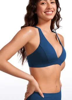 Butterluxe Thin Strap Criss Cross Bra