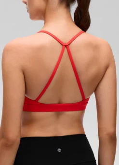 Butterluxe Thin Strap Cross Back Sports Bra