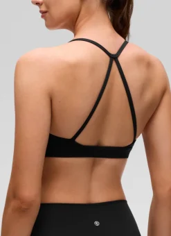 Butterluxe Thin Strap Cross Back Sports Bra