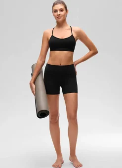 Butterluxe Thin Strap Cross Back Sports Bra