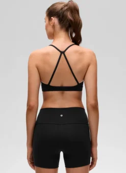 Butterluxe Thin Strap Cross Back Sports Bra