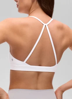 Butterluxe Thin Strap Cross Back Sports Bra