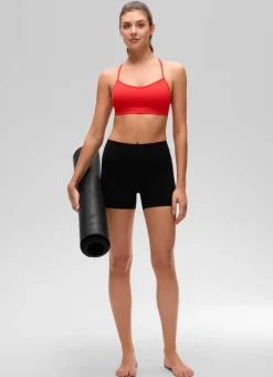 Butterluxe Thin Strap Cross Back Sports Bra