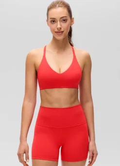 Butterluxe Thin Straps Racerback Sports Bra
