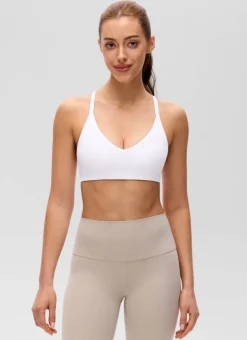 Butterluxe Thin Straps Racerback Sports Bra
