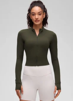 Butterluxe ThumbHole Cropped Jacket