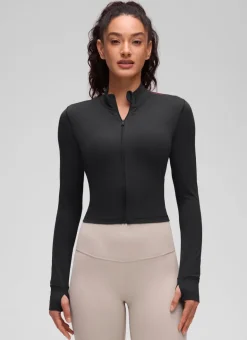 Butterluxe ThumbHole Cropped Jacket