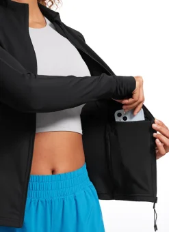 Butterluxe ThumbHole Full Zip Long Sleeve