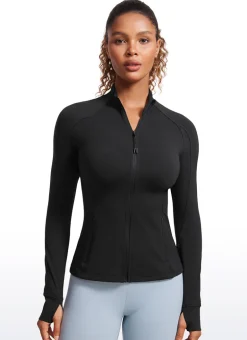 Butterluxe ThumbHole Full Zip Long Sleeve