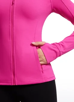 Butterluxe ThumbHole Full Zip Long Sleeve