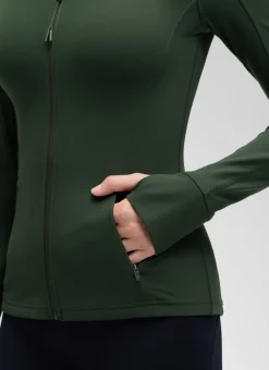 Butterluxe ThumbHole Full Zip Long Sleeve