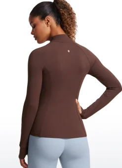 Butterluxe ThumbHole Full Zip Long Sleeve