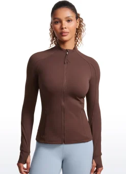 Butterluxe ThumbHole Full Zip Long Sleeve