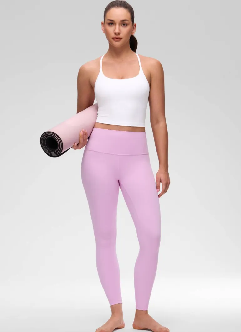 Butterluxe Twist Cross Back Built in Bra Tank