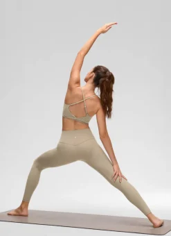 Butterluxe Twist Cross Back Sports Bra