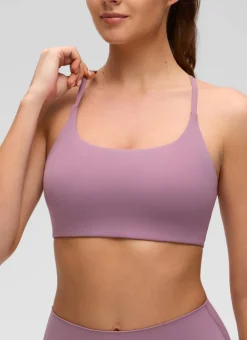 Butterluxe Twist Cross Back Sports Bra