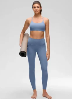 Butterluxe Twist Cross Back Sports Bra