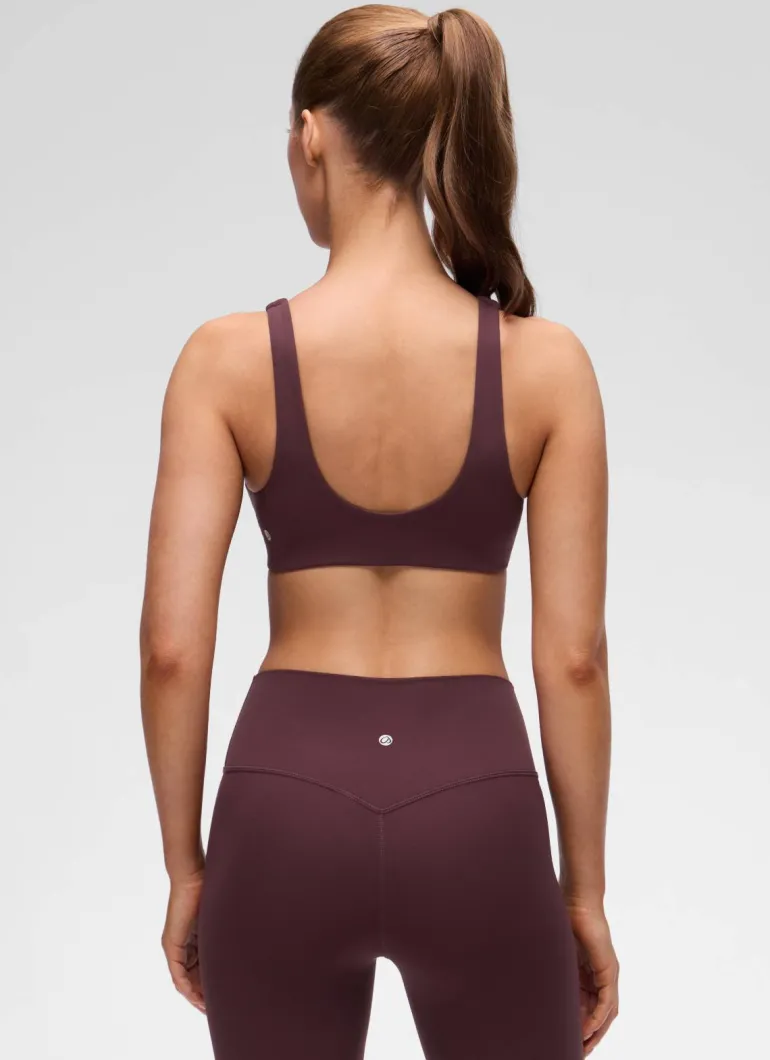 Butterluxe Twist V Neck U Back Sports Bra