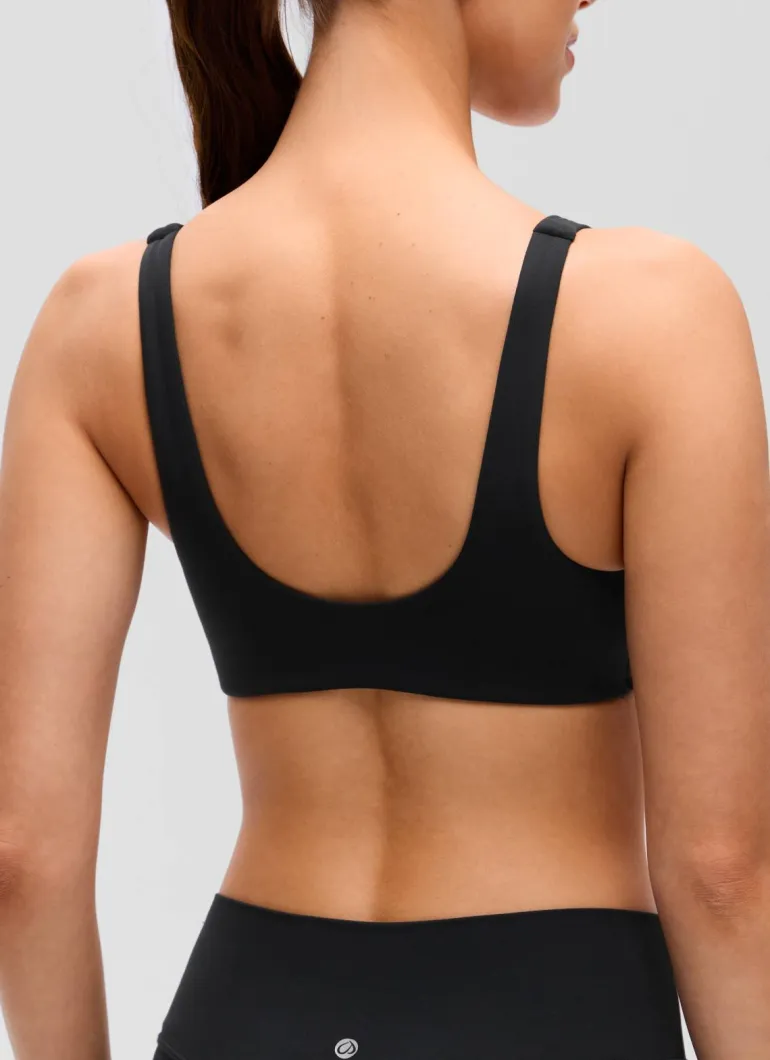 Butterluxe Twist V Neck U Back Sports Bra