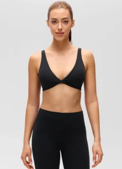 Butterluxe Twist V Neck U Back Sports Bra