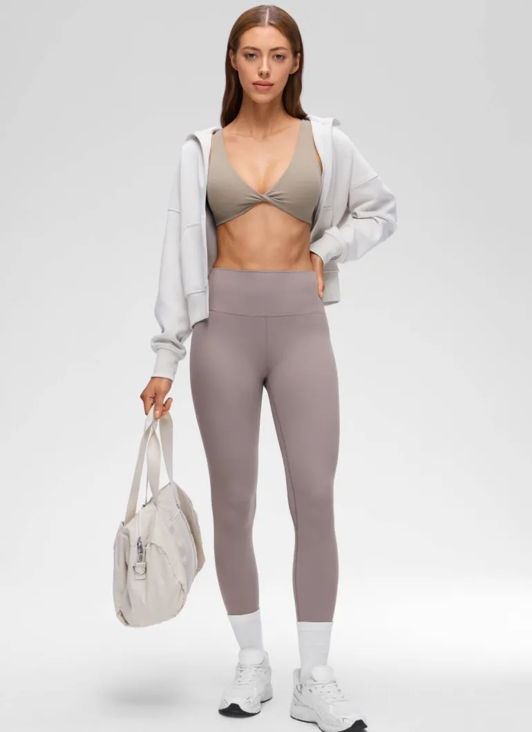 Butterluxe Twist V Neck U Back Sports Bra