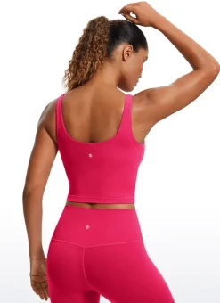 Butterluxe U Back Longline Built-in Bra Tanks