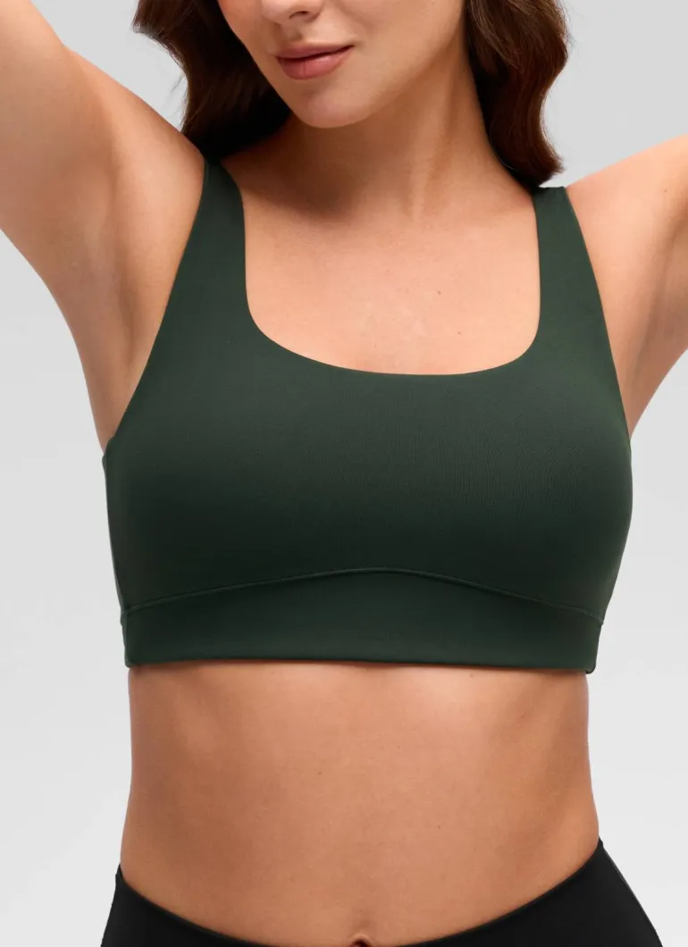 Butterluxe U Back Wide Straps Sports Bra