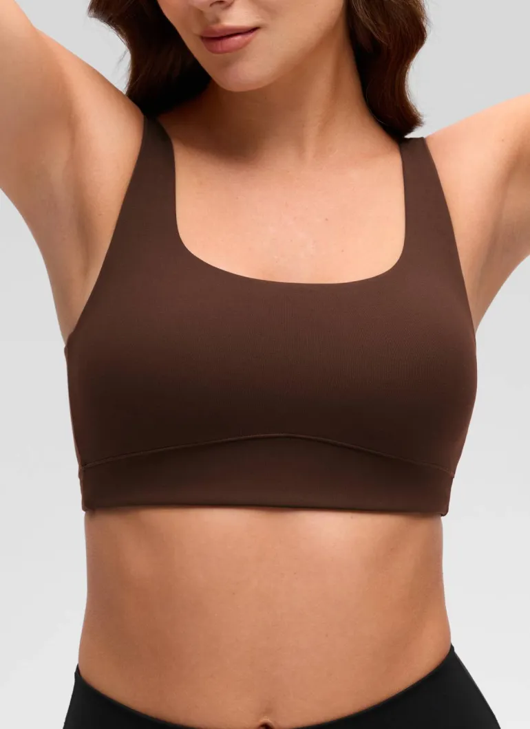 Butterluxe U Back Wide Straps Sports Bra