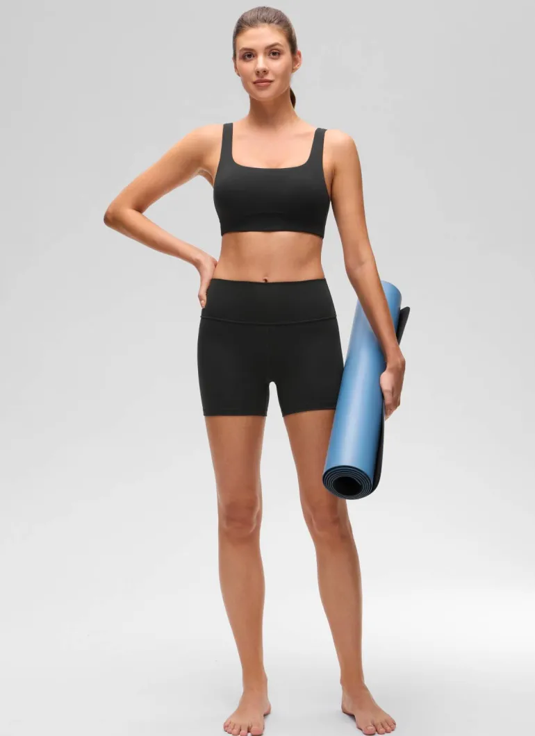 Butterluxe U Back Wide Straps Sports Bra