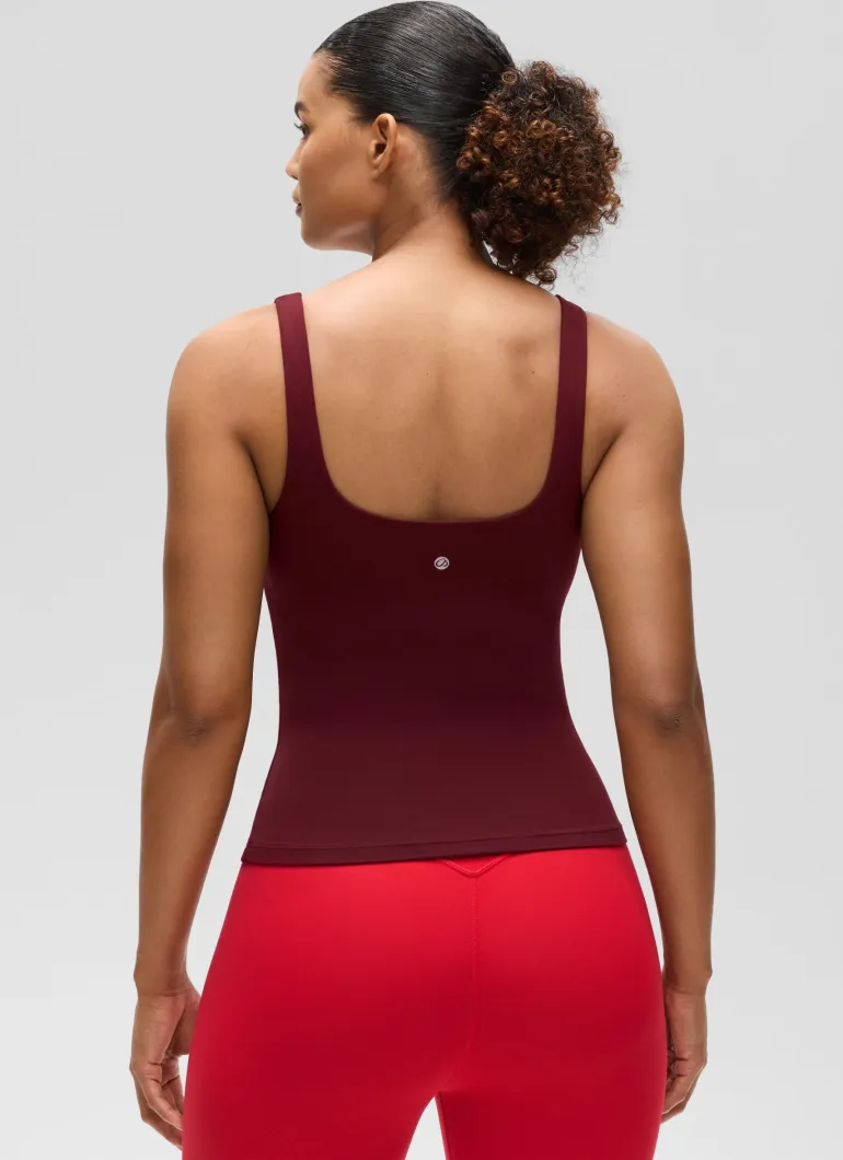 Butterluxe U Neck Built in Bra Tank